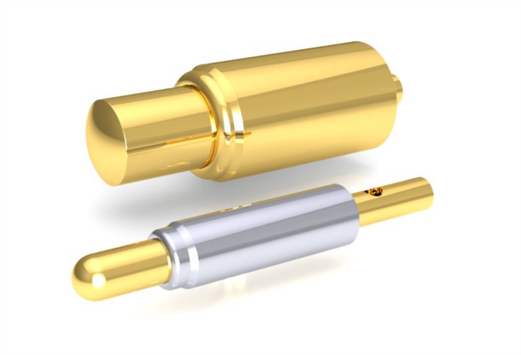 Moslashtirilgan bahor-yuklangan Pogo Pin