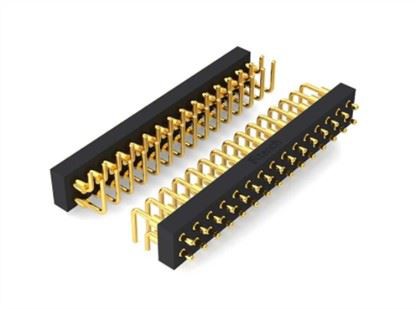 To'g'ri burchakli egilish Pogo Pin