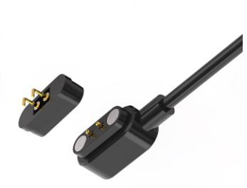 2Pin USB-C magnit ulagichli zaryadlovchi kabeli