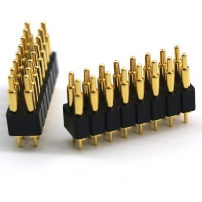 Pogo pinli ikki qatorli ulagich